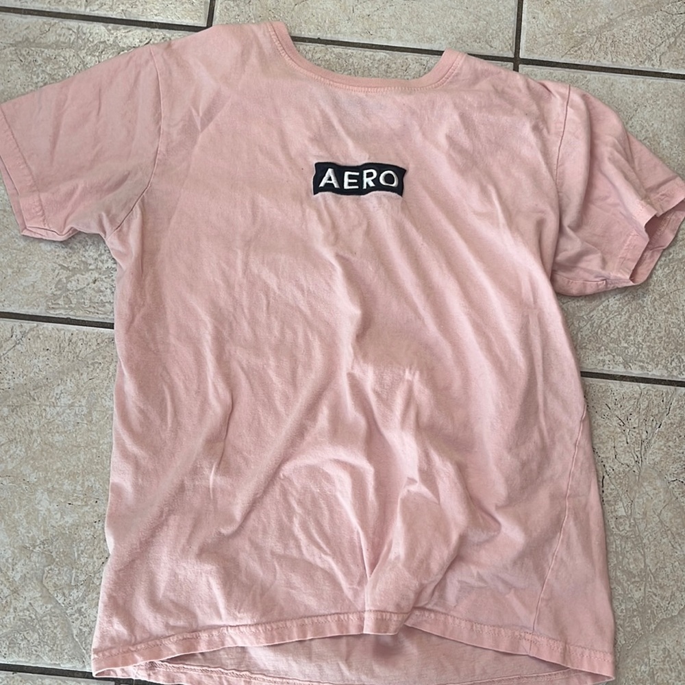 Aeropostale pink shirt small